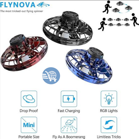 Image of Spinner volador giratorio mini ovni